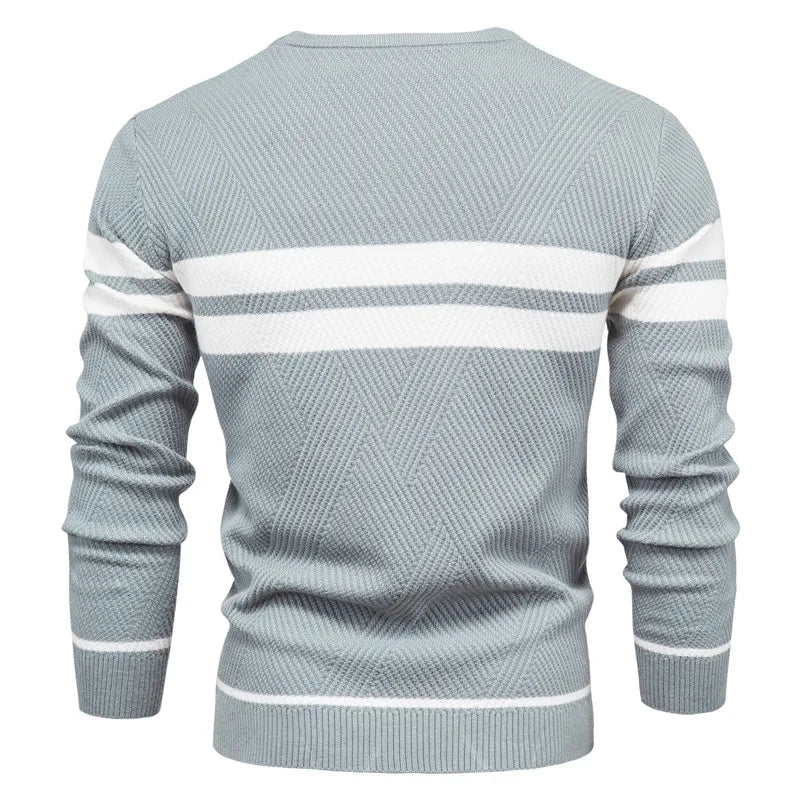 Suéter Masculino Listrado Comfort Suéter Masculino Listrado Comfort VINNCI Store