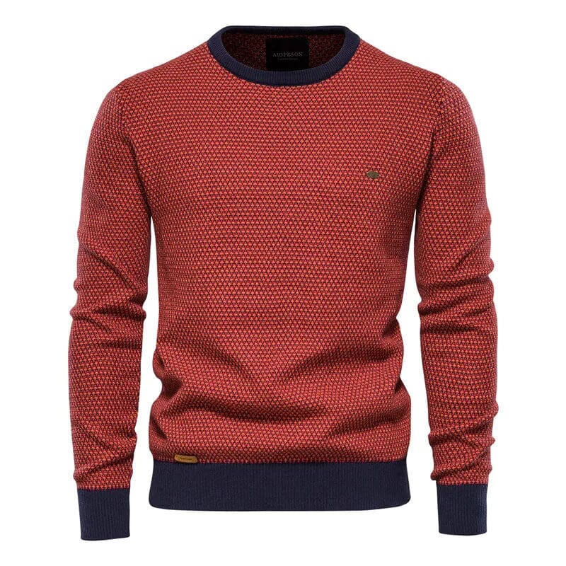 Suéter Masculino Portugal Winter Suéter Masculino Portugal Winter VINNCI Store Vermelho 3G