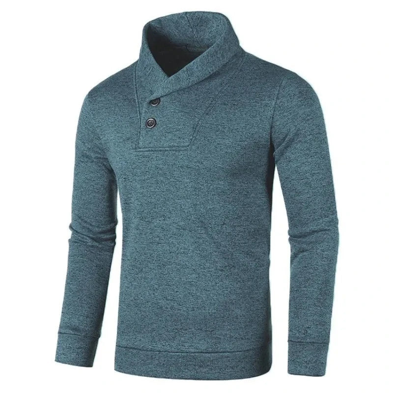 Suéter Masculino Pulôver - Gola Alta - VINNCI Store