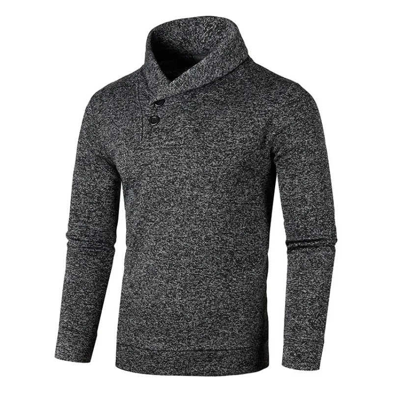 Suéter Masculino Pulôver - Gola Alta - VINNCI Store