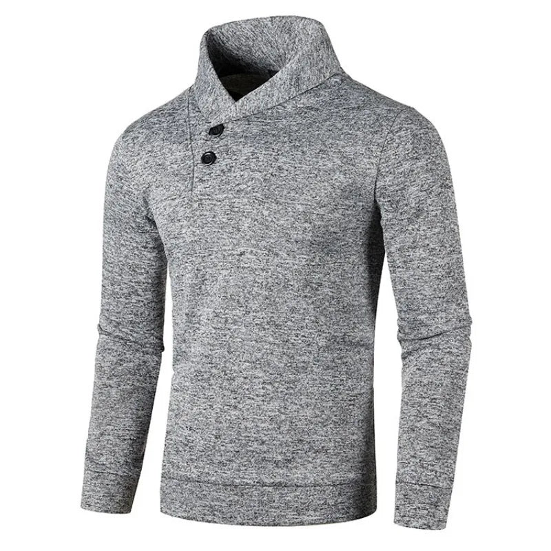 Suéter Masculino Pulôver - Gola Alta - VINNCI Store