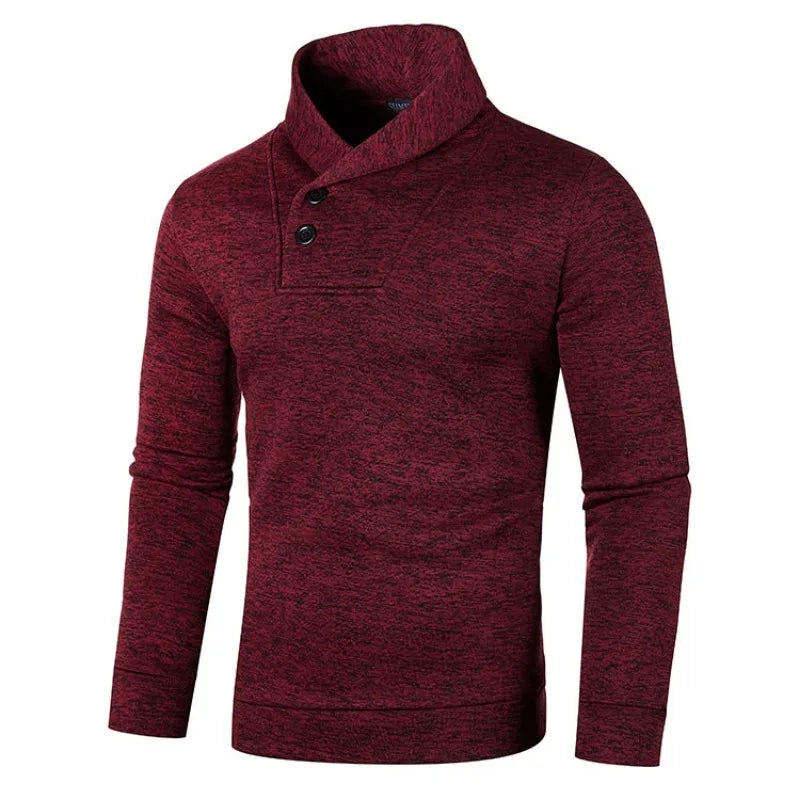 Suéter Masculino Pulôver - Gola Alta - VINNCI Store