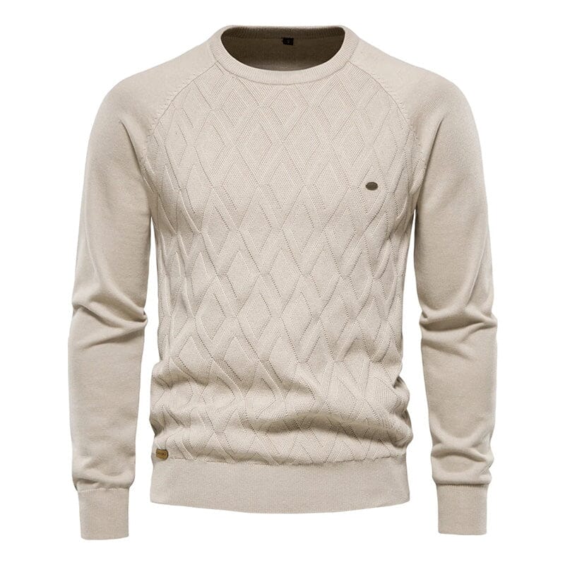 Suéter Masculino Pulôver Spain Suéter Masculino Pulôver Spain VINNCI Store Caqui P