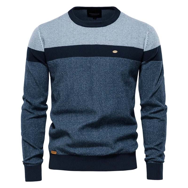 Suéter Masculino Stylish Italy Suéter Masculino Stylish Italy VINNCI Store Azul P