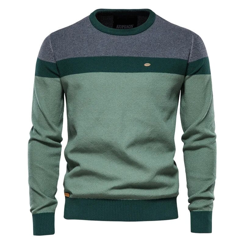 Suéter Masculino Stylish Italy Suéter Masculino Stylish Italy VINNCI Store Verde P