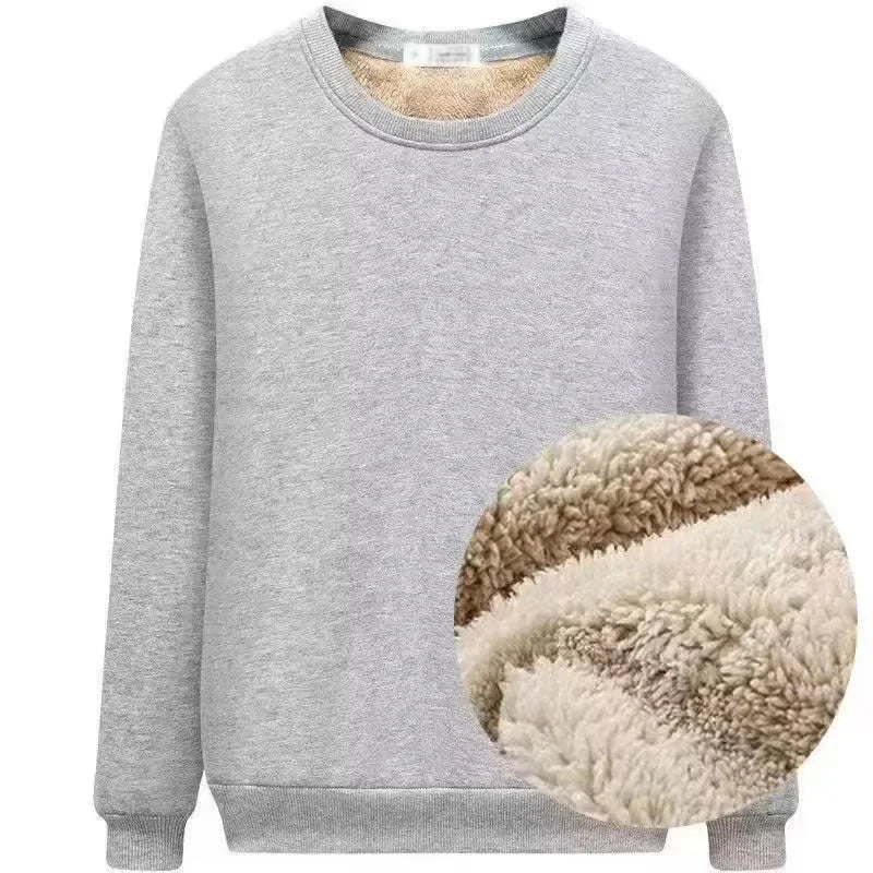 Suéter Masculino Thermal Lined - Peluciado Suéter Masculino Thermal Lined - Peluciado VINNCI Store Cinza P