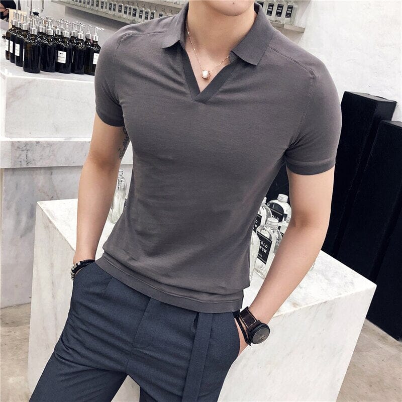 Camisa Polo Masculina Emiliano - VINNCI Store