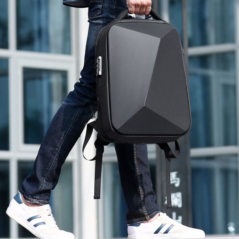 Mochila Executiva Fenruen - Notebook 14`, Expansível, Impermeável e Porta USB - VINNCI Store