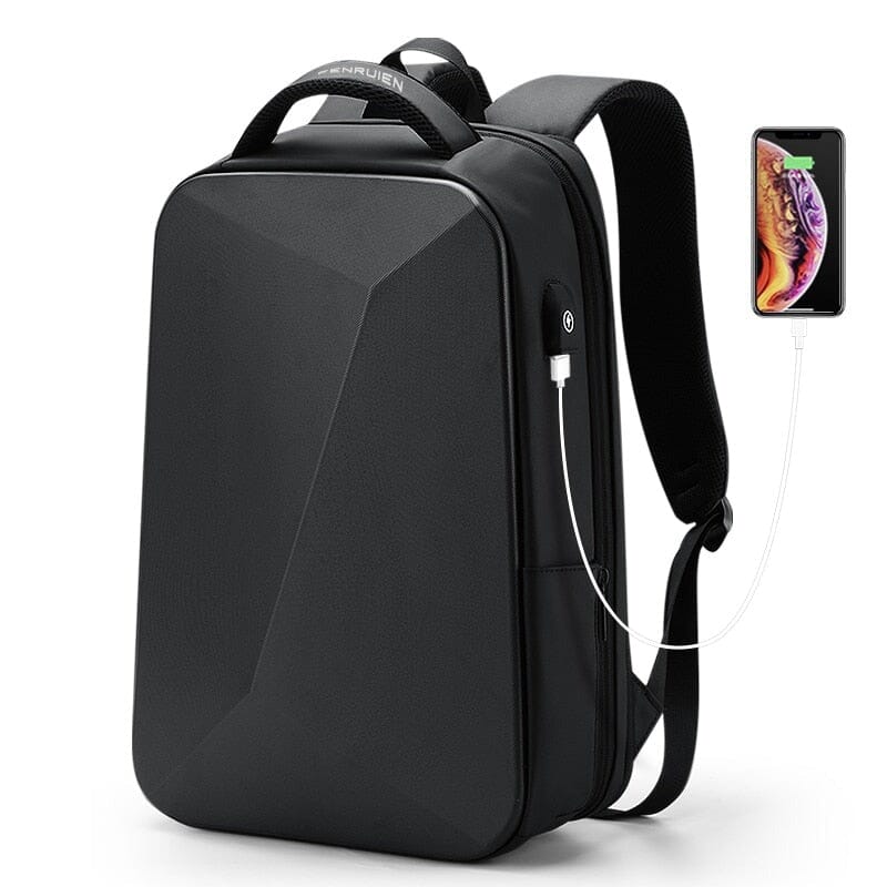 Mochila Executiva Fenruen - Notebook 14`, Expansível, Impermeável e Porta USB - VINNCI Store