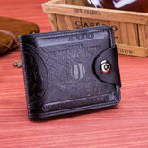 Carteira Masculina de Couro - American