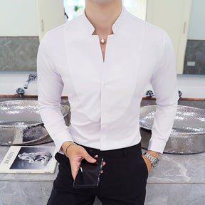 Camisa Social Manga Longa Slim Matteo