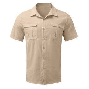 Camisa de Linho Heated Summer Camisa de Linho Heated Summer VINNCI Store 