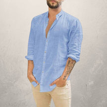 Camisa de Linho San Tropez - VINNCI Store