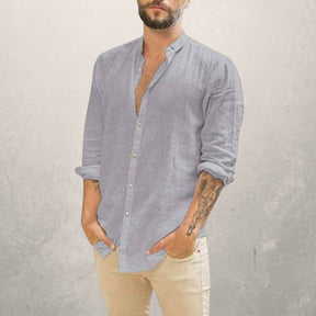 Camisa de Linho San Tropez - VINNCI Store