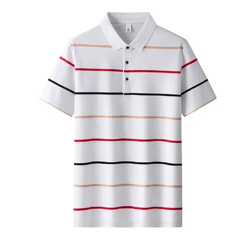 Camisa Polo Masculina Confortável Modelo Miami Camisa Polo Masculina Confortável Modelo Miami VINNCI Store Branco P 