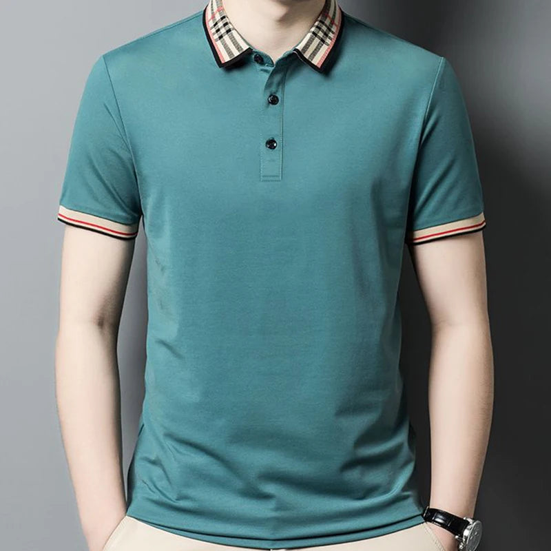 Camisa Polo Masculina Cristian Camisa Polo Masculina Cristian VINNCI Store Verde P 