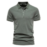 Camisa Polo Masculina Street Camisa Polo Masculina Street VINNCI Store Verde P 