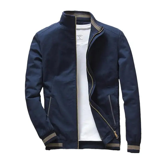 Jaqueta Masculina Milano Jaqueta Milano VINNCI Store Azul Escuro P 