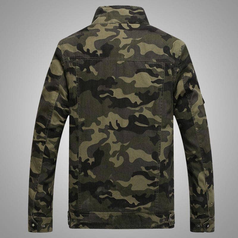 Jaqueta Masculina Militar Camuflada Sargent - VINNCI Store