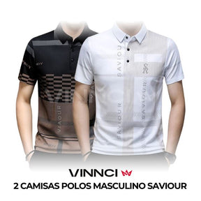 Kit 02 Camisas Polo Saviour Vinnci - VINNCI Store