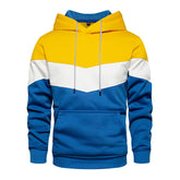 Moletom Masculino Casual Sport Moletom Masculino Casual Sport VINNCI Store Amarelo e Azul P 