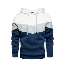 Moletom Masculino Casual Sport Moletom Masculino Casual Sport VINNCI Store Branco e Azul M 