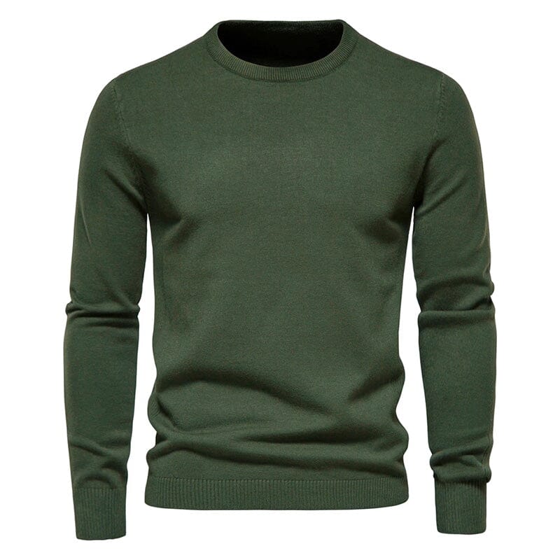 Suéter Masculino Casual Soft Suéter Masculino Casual Soft VINNCI Store Verde GG 