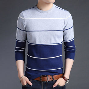 Suéter Masculino Listrado Classic