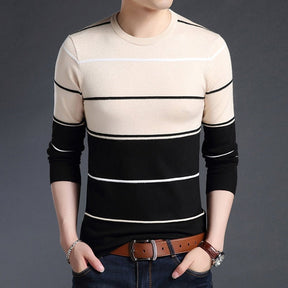 Suéter Masculino Listrado Classic