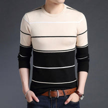 Suéter Masculino Listrado Classic