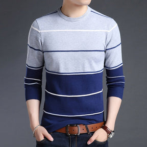Suéter Masculino Listrado Classic