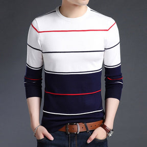 Suéter Masculino Listrado Classic