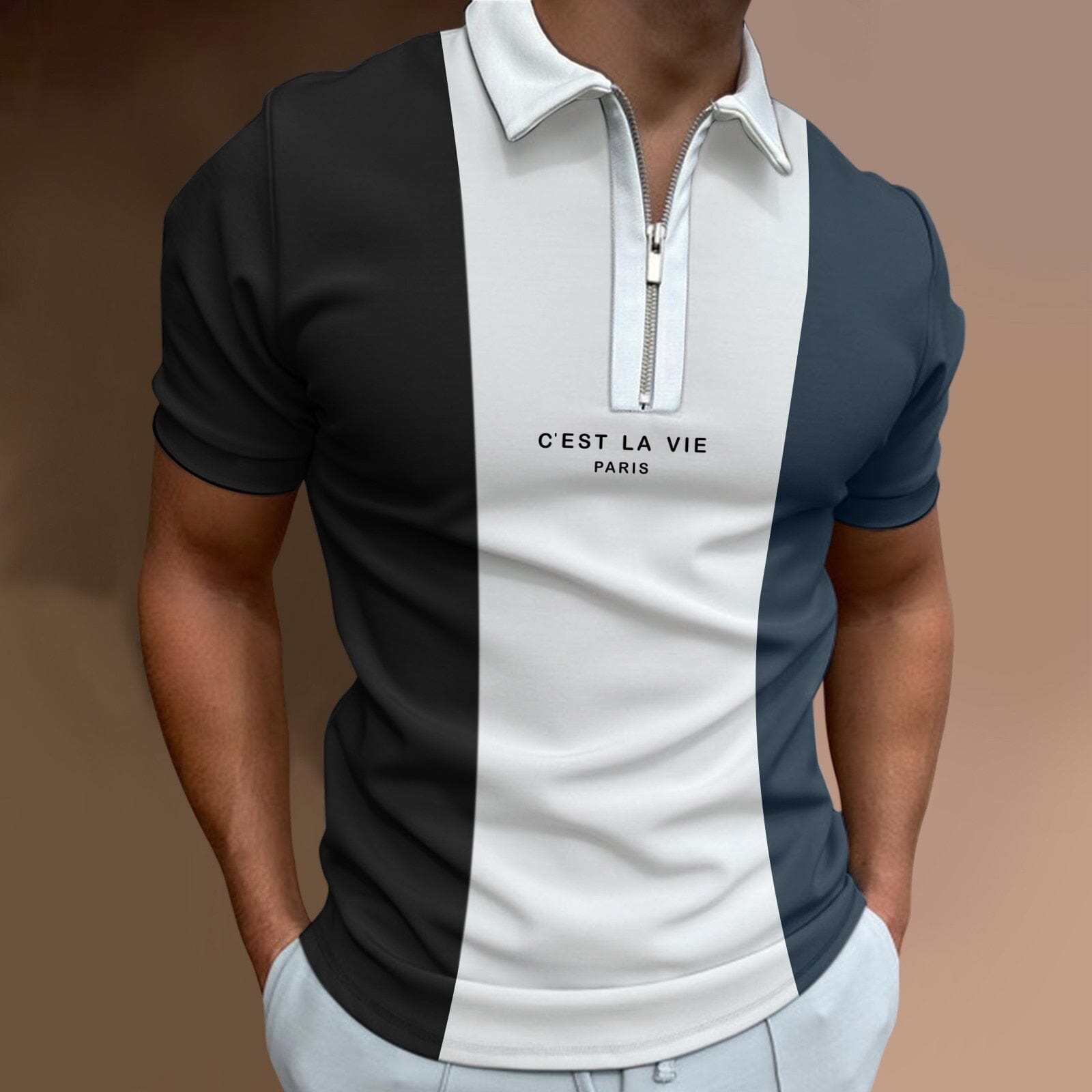 Camisa Polo C'est La Vie - VINNCI Store