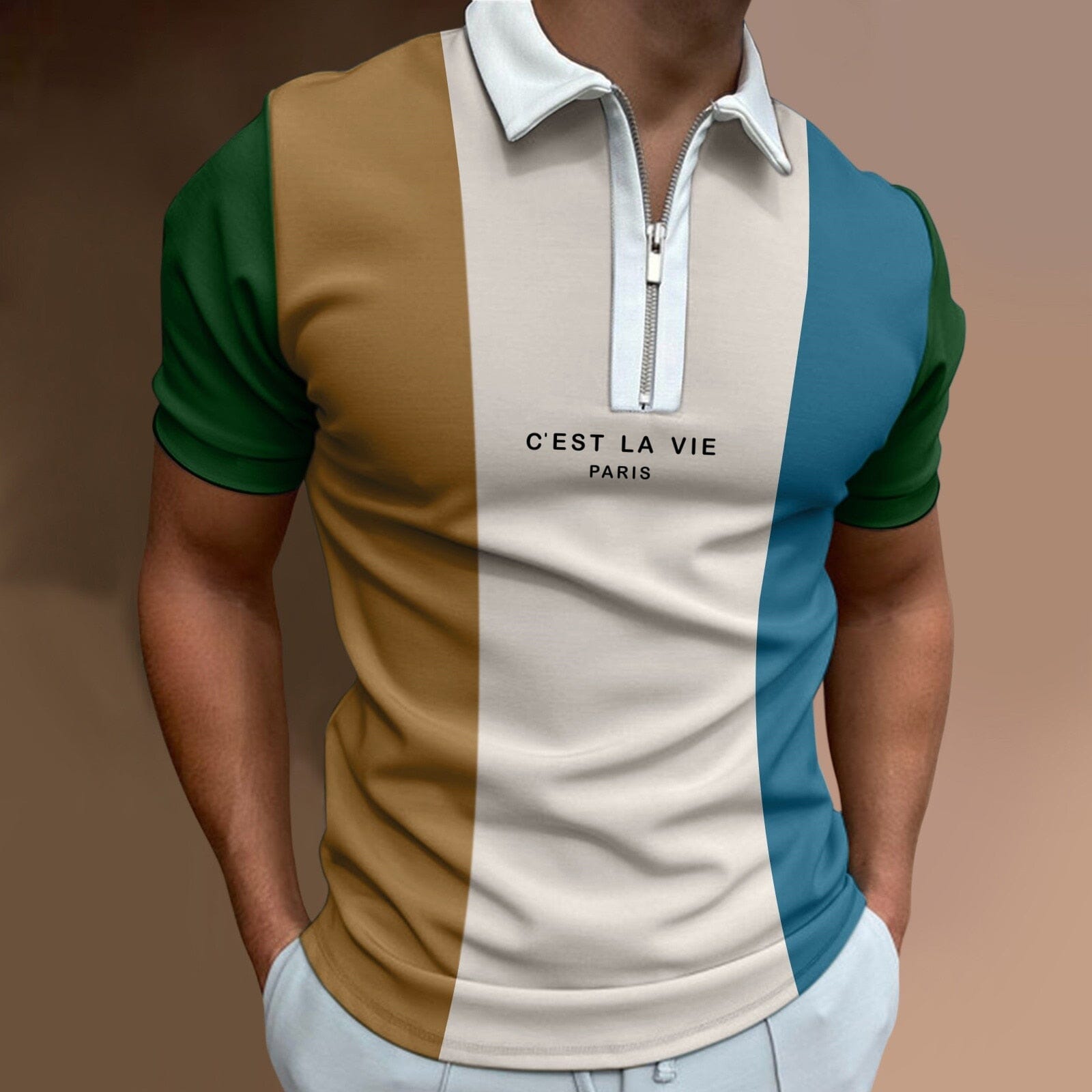 Camisa Polo C'est La Vie - VINNCI Store