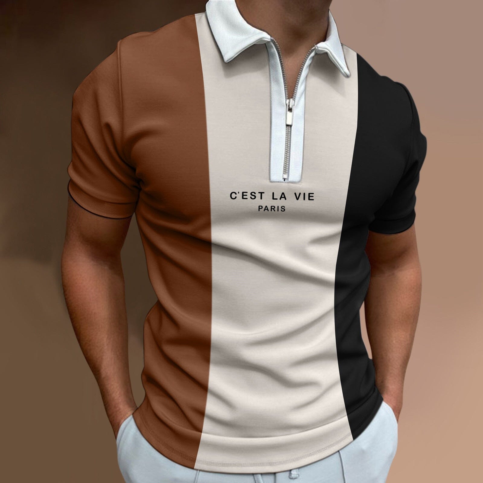 Camisa Polo C'est La Vie - VINNCI Store