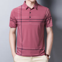 Camisa Polo Listrada - Elegante - VINNCI Store