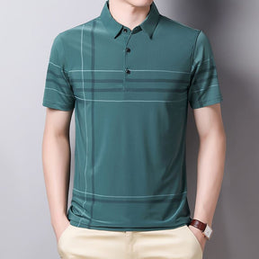 Camisa Polo Listrada - Elegante - VINNCI Store